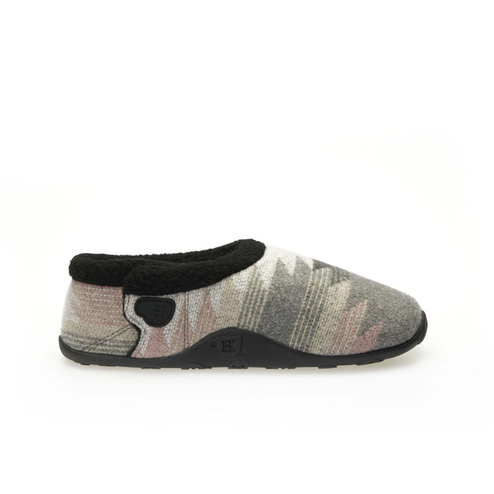 Kay - Grey Pink Aztec Women's Slippers - Homeys