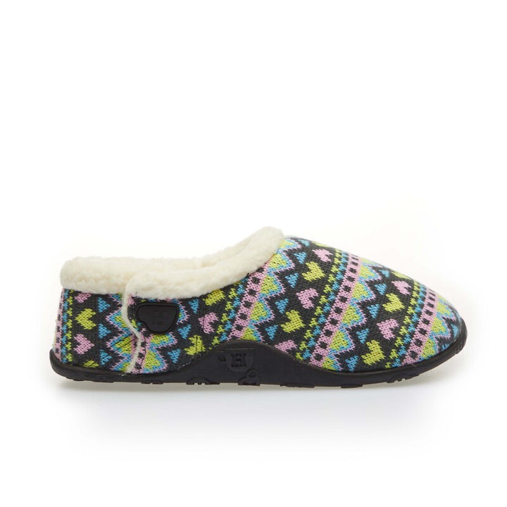 Natalia - Pastel Heart Knit Women's Slippers - Homeys