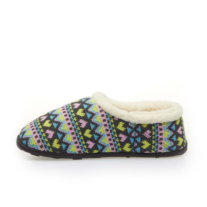 Natalia - Pastel Heart Knit Women's Slippers - Homeys