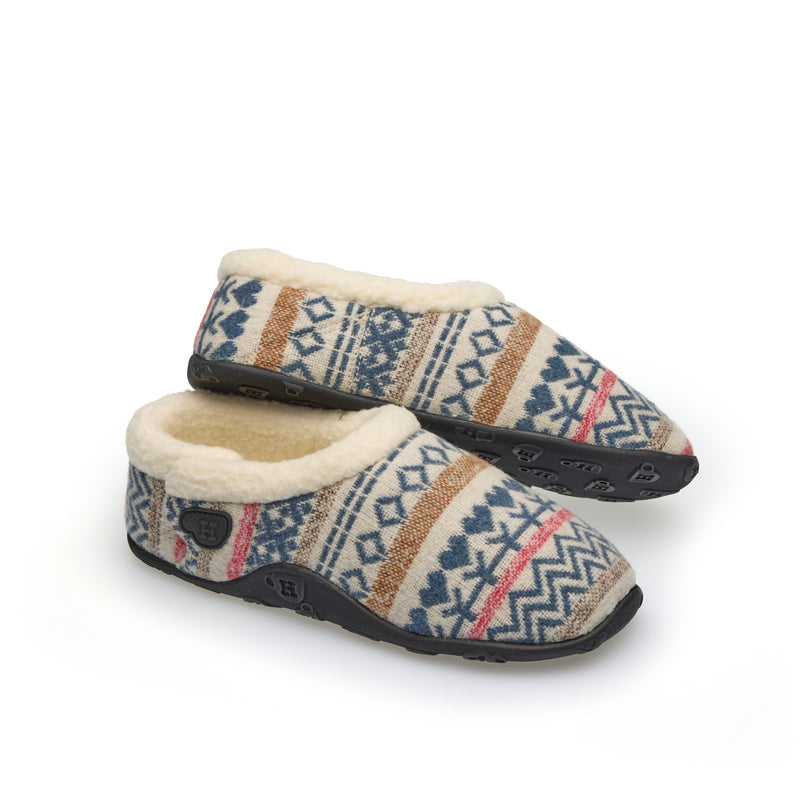 Claudia - Stone Blue Nordic Women's Slippers