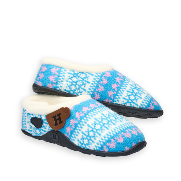 Pearl - Sky Blue Nordic Women's Slippers